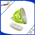 Global Bulb recargable impermeable de control remoto